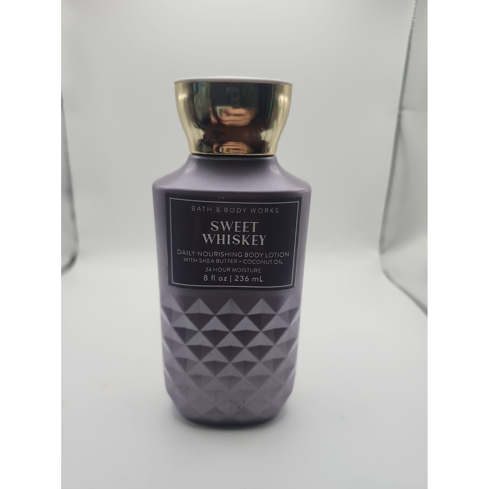 Bath and Body Works Body Lotion SWEET WHISKEY 8 oz FULL